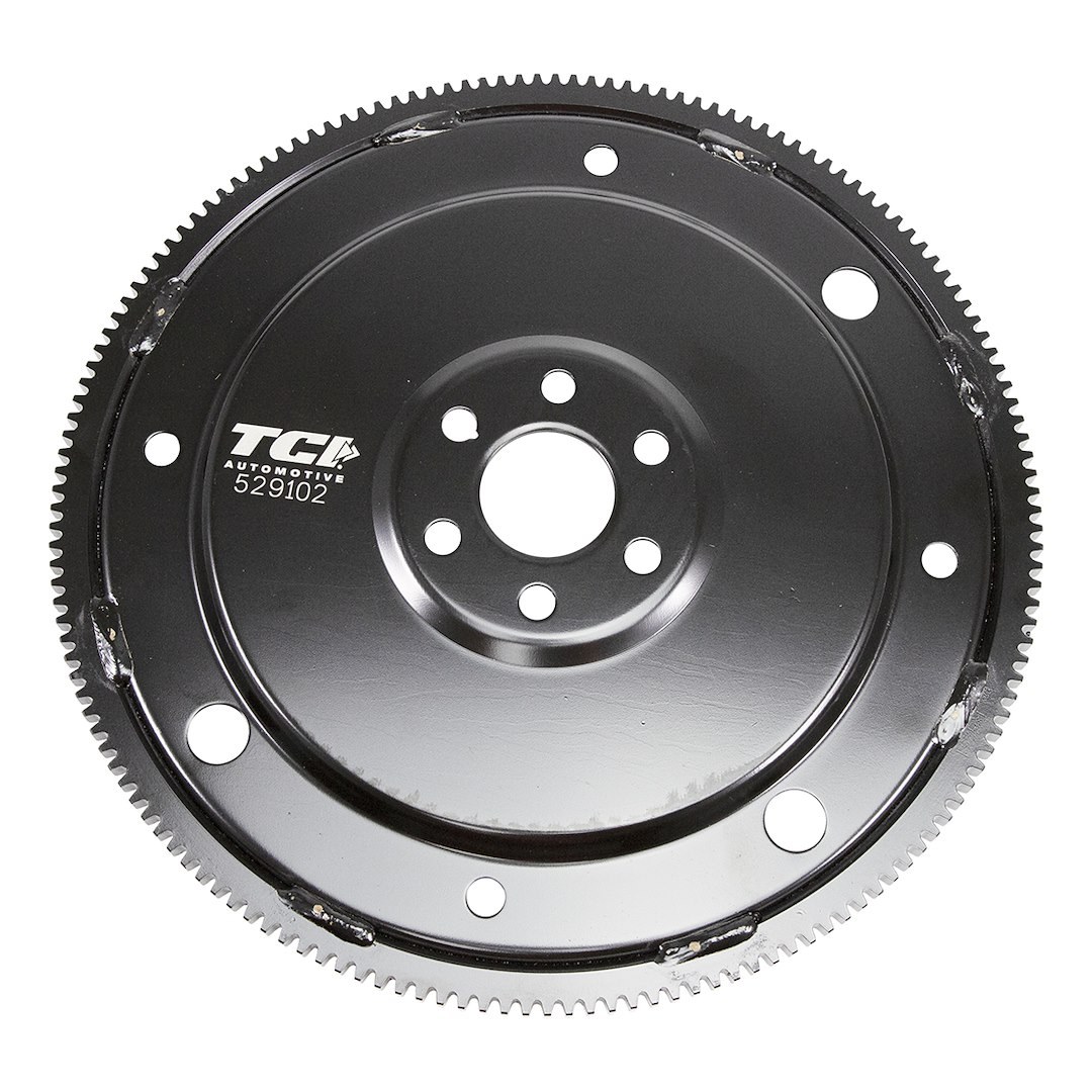 Tci Auto Trans Flexplate, Premium, For Use with Ford 221-302 Engines with 10-1/2 Inch Bolt Pattern, Steel, 157 Tooth Ring Gear – 529102
