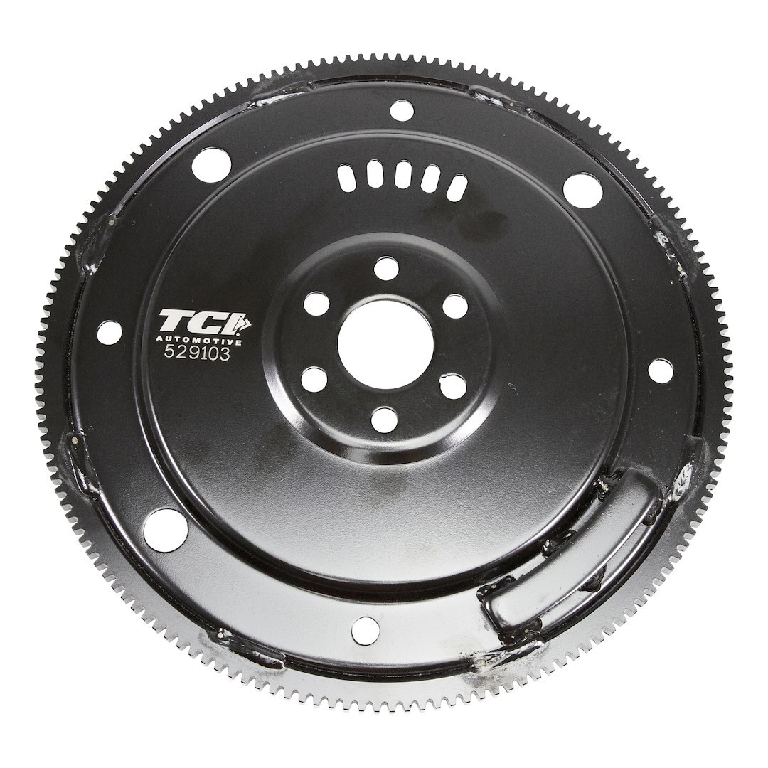 Tci Auto Trans Flexplate, Premium, For Use with Ford 221-302 Engines with 10-1/2 Inch Bolt Pattern, Steel, 157 Tooth Ring Gear – 529103