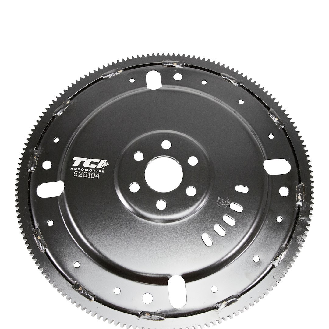 Tci Auto Trans Flexplate, Premium, For Use with Ford 221-302 Engines with 11-1/2 Inch Bolt Pattern, Steel, 164 Tooth Ring Gear – 529104