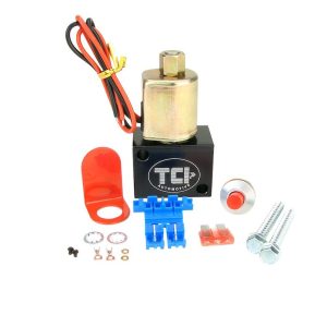 Tci Brake Line Lock Kit, Rollstop ®, Universal, 12VDC Electric Solenoid and Solenoid Mount, Push Button Switch – 861700