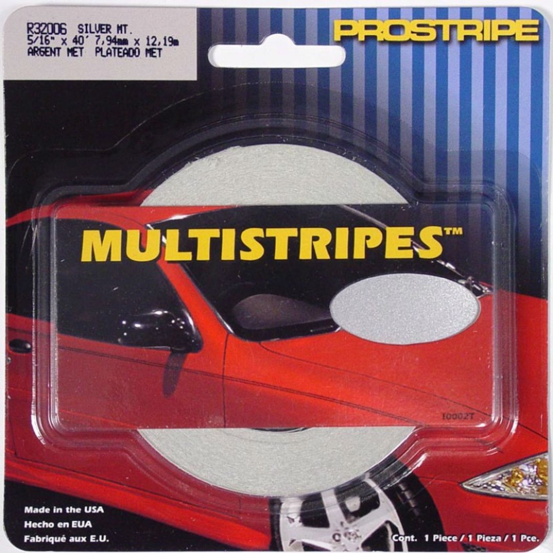 Trimbrite Pinstripe Tape, Prostripe ®, 5/16 Inch Double Stripe (one 1/16 Inch Stripe with One 1/8 Inch Stripe with One 1/8 Inch Spacer – R32006
