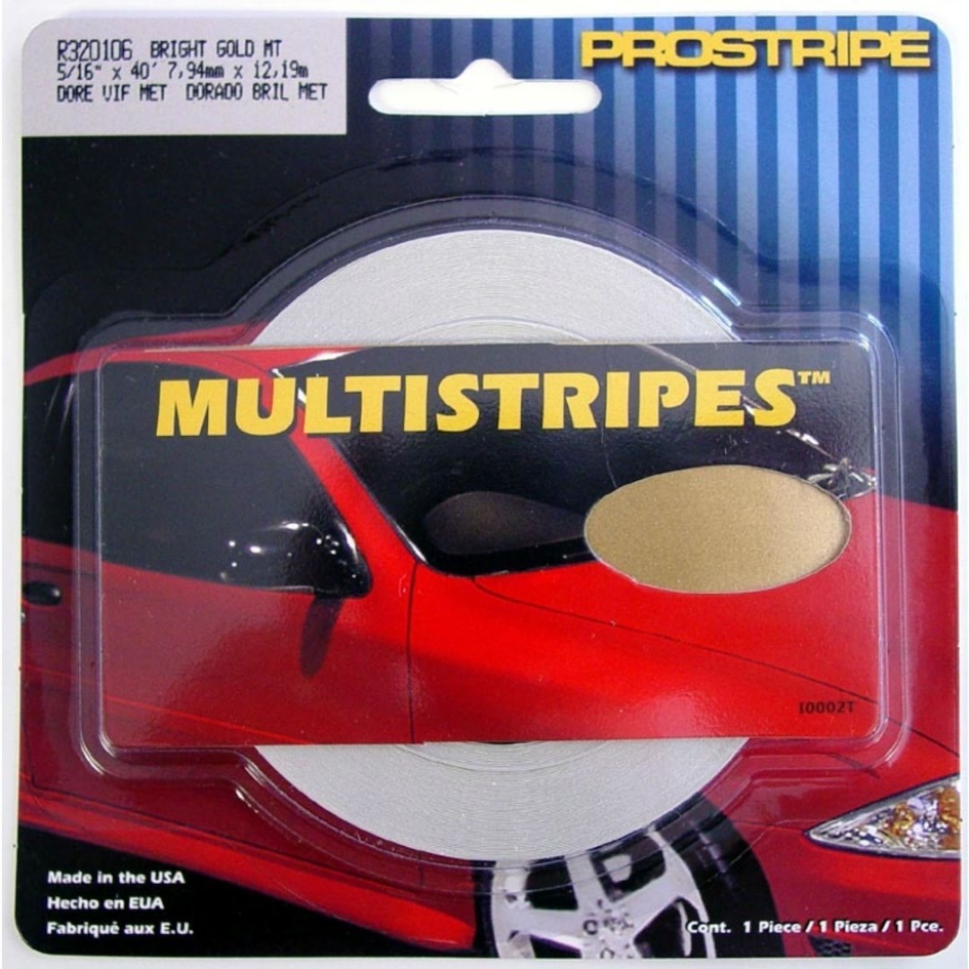 Trimbrite Pinstripe Tape, Prostripe ®, 5/16 Inch Double Stripe (one 1/16 Inch Stripe with One 1/8 Inch Stripe with One 1/8 Inch Spacer – R320106