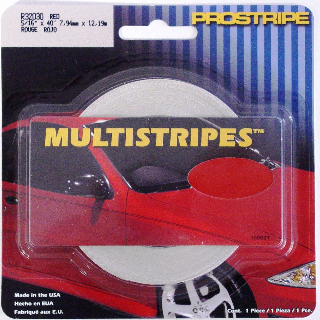 Trimbrite Pinstripe Tape, Prostripe ®, 5/16 Inch Double Stripe (one 1/16 Inch Stripe with One 1/8 Inch Stripe with One 1/8 Inch Spacer – R32030