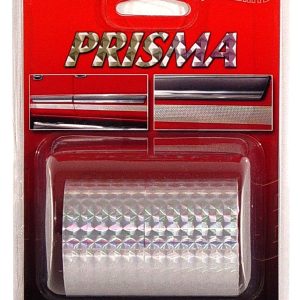 Trimbrite Pinstripe Tape, Prisma, 3 Inch Chrome Stripe, 5 Foot Length – T0926