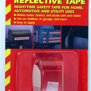 Trimbrite Reflective Tape, Light Reflective, 30 Inch Roll 3/4 Inch Width, Red, Reflective Vinyl – T1813