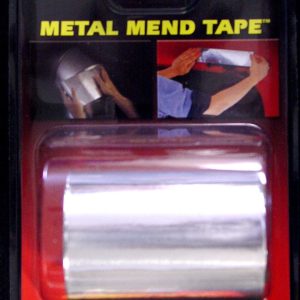 Trimbrite Multi Purpose Tape, Metal Mend Tape ™, Aluminum Tape, Roll, 3 Inch X 5 Foot, Silver – T1822