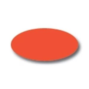 Trimbrite Pinstripe Tape, 1/2 Inch Solid Stripe, Red, 36 Foot Length – T8002