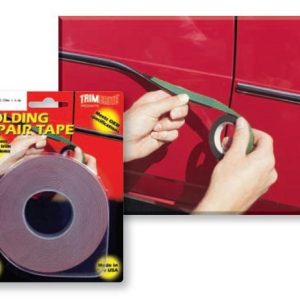 Trimbrite Multi Purpose Tape, Molding Repair Tape, Roll, 7/8 Inch X 5 Foot, Black – T9044