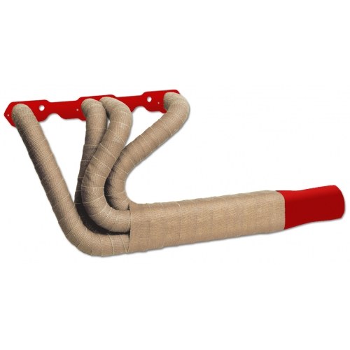 Thermo Tec Exhaust System Wrap, 15 Foot Roll, 1 Inch Wide, Natural, Withstands Continuous Heat Up to 2000 Degrees Fahrenheit, Includes 1 Roll – 11151