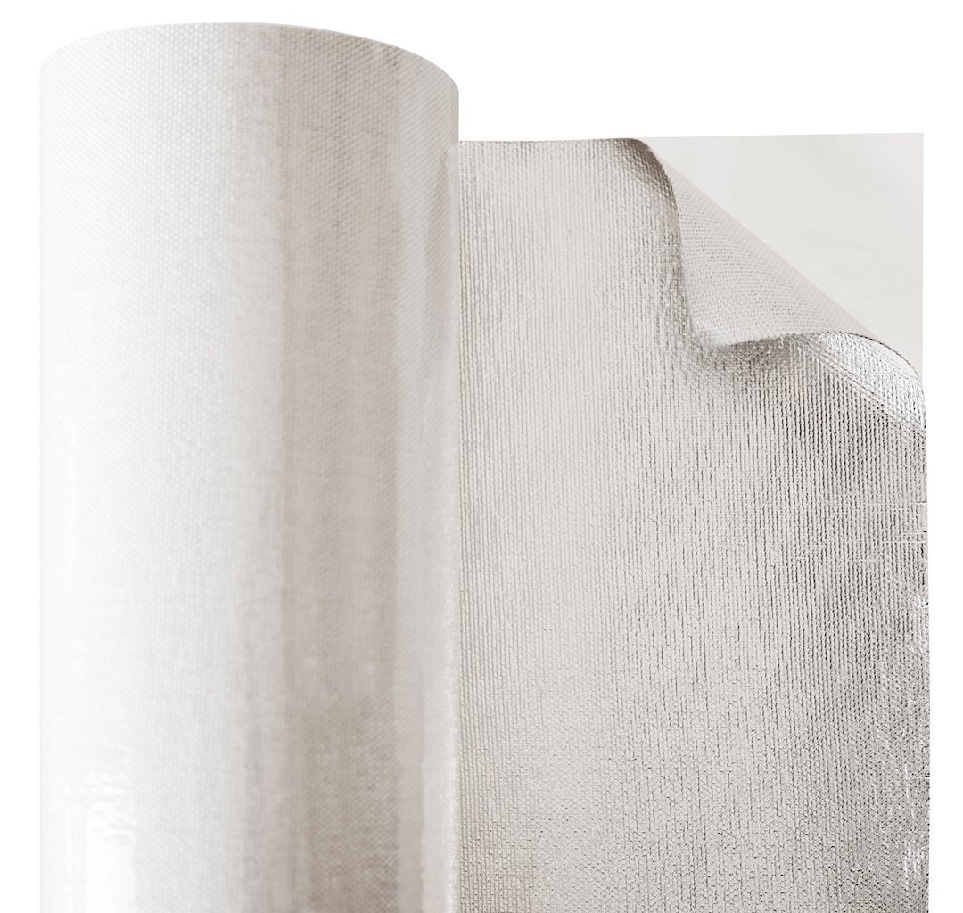 Thermo Tec Heat Shield Material, Adhesive Back Heat Barrier, 24 Inch Width X 30 Inch Length, Withstands Up to 2000 Degrees Fahrenheit, Silica – 13585