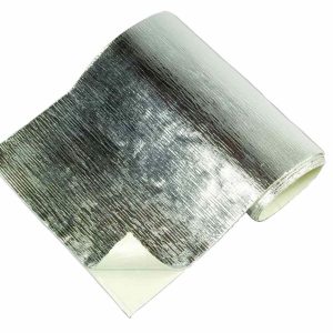 Thermo Tec Heat Shield Material, Adhesive Back Heat Barrier, 24 Inch Width X 48 Inch Length, Withstands Up to 2000 Degrees Fahrenheit, Silica – 13590
