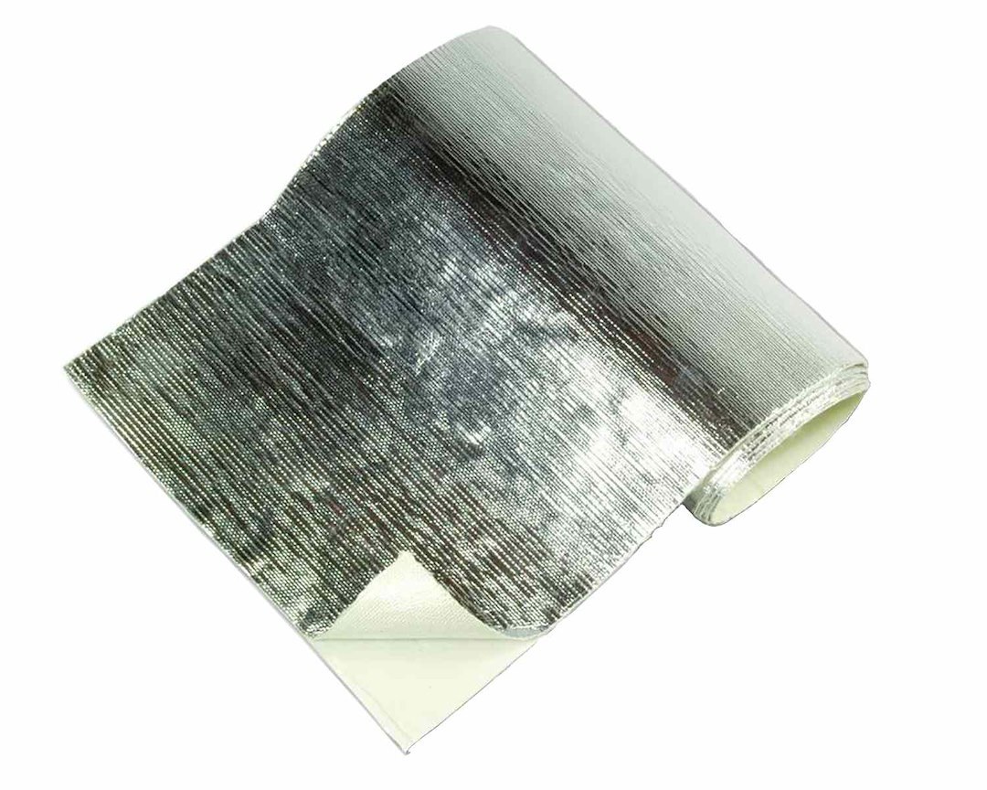 Thermo Tec Heat Shield Material, Adhesive Back Heat Barrier, 24 Inch Width X 48 Inch Length, Withstands Up to 2000 Degrees Fahrenheit, Silica – 13590