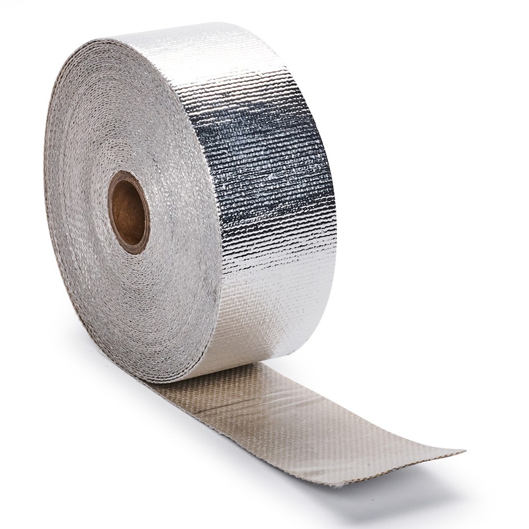 Thermo Tec Heat Shield Material, Thermo-Shield, 50 Foot Length X 2 Inch Width Roll, Withstands Up to 2000 Degrees Fahrenheit – 13995