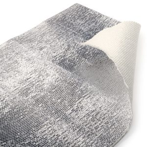 Thermo Tec Heat Shield Material, Aluminized Heat Barrier, 40 Inch Width X 36 Inch Length, 350 to 1200 Degrees Fahrenheit Maximum, Silica – 14001