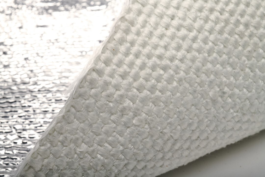 Thermo Tec Heat Shield Material, Aluminized Heat Barrier, 40 Inch Width X 36 Inch Length, 350 to 1200 Degrees Fahrenheit Maximum, Silica – 14001