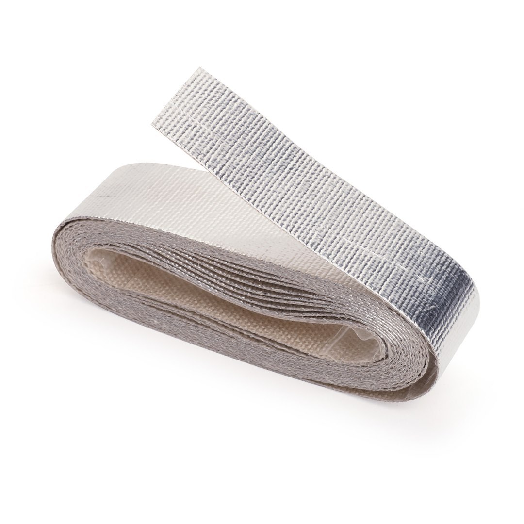 Thermo Tec Heat Shield Material, Thermo-Shield, 15 Foot Length X 1-1/2 Inch Width Roll, Withstands Up to 2000 Degrees Fahrenheit – 14002