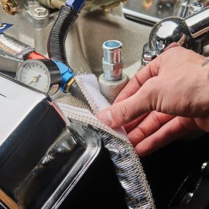 Thermo Tec Heat Shield Material, Express Series, 3 Foot Length X 1/2 to 1 Inch Diameter, Up to 2000 Degree Fahrenheit Maximum, Mylar Foil – 14030