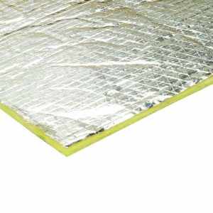 Thermo Tec Heat Shield Material, Cool-It Mat, 48 Inch Length X 24 Inch Width X 1/2 Inch Thick, Reflects Up to 2000 Degrees Fahrenheit, Silica – 14100
