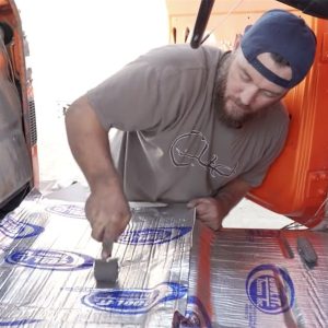 Thermo Tec Thermal Acoustic Insulation, Suppressor Acoustical and Heat Control Mat, 7 Millimeters Thick, 12 Inch Length X 12 Inch Width – 14600