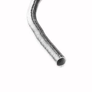 Thermo Tec Heat Shield Material, Thermo-Flex, 3 Foot Length X 5/8 Inch Diameter, Withstands Up to 750 Degrees Fahrenheit, Aluminum, Silver – 17062