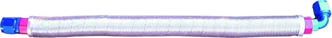 Thermo Tec Heat Shield Material, Thermo-Flex, 3 Foot Length X 5/8 Inch Diameter, Withstands Up to 750 Degrees Fahrenheit, Aluminum, Silver – 17062