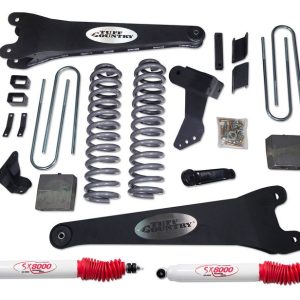 Tuff Country Lift Kit Suspension, SX8000, 4 Inch Front Lift, 3 Inch Rear Lift, Without Shock Absorbers IN Kit – Shock Change Necessary – 24989