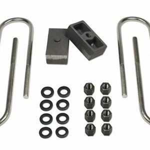 Tuff Country Leaf Spring Axle U Bolt Kit, 10-1/2 Inch Long, 3-1/8 Inch Wide, 9/16 Inch Thread, Semi-Round, Set of 4 – 27900