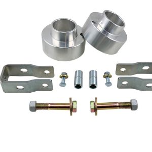 Tuff Country Leveling Kit Suspension, 2 Inch Lift, Coil Spring Spacer, With Coil Spacers/ Shock Absorber Extension Brackets/ Hardware – 42200