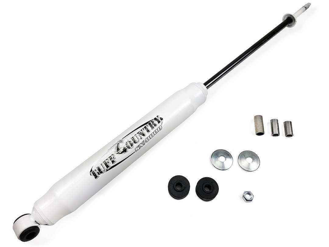 Tuff Country Shock Absorber, SX8000, Nitrogen Gas Charged, Without Reservoir, Non Adjustable, Without Shock Boots, White, Single – 61302