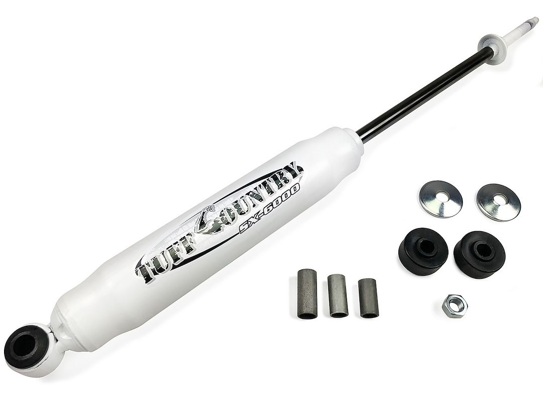 Tuff Country Shock Absorber, SX6000, Cellular Nitrogen Gas Charged, Without Reservoir, Non Adjustable, Without Shock Boots, White, Single – 62232