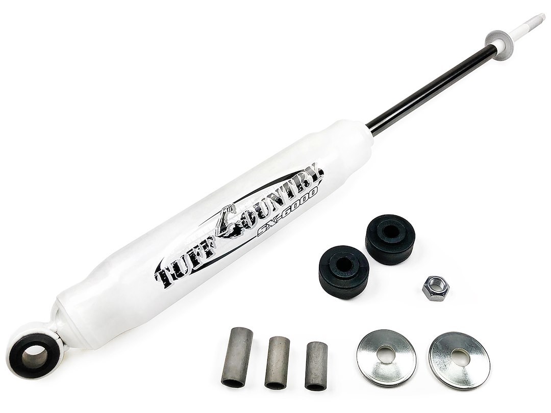 Tuff Country Shock Absorber, SX6000, Cellular Nitrogen Gas Charged, Without Reservoir, Non Adjustable, Without Shock Boots, White, Single – 62262
