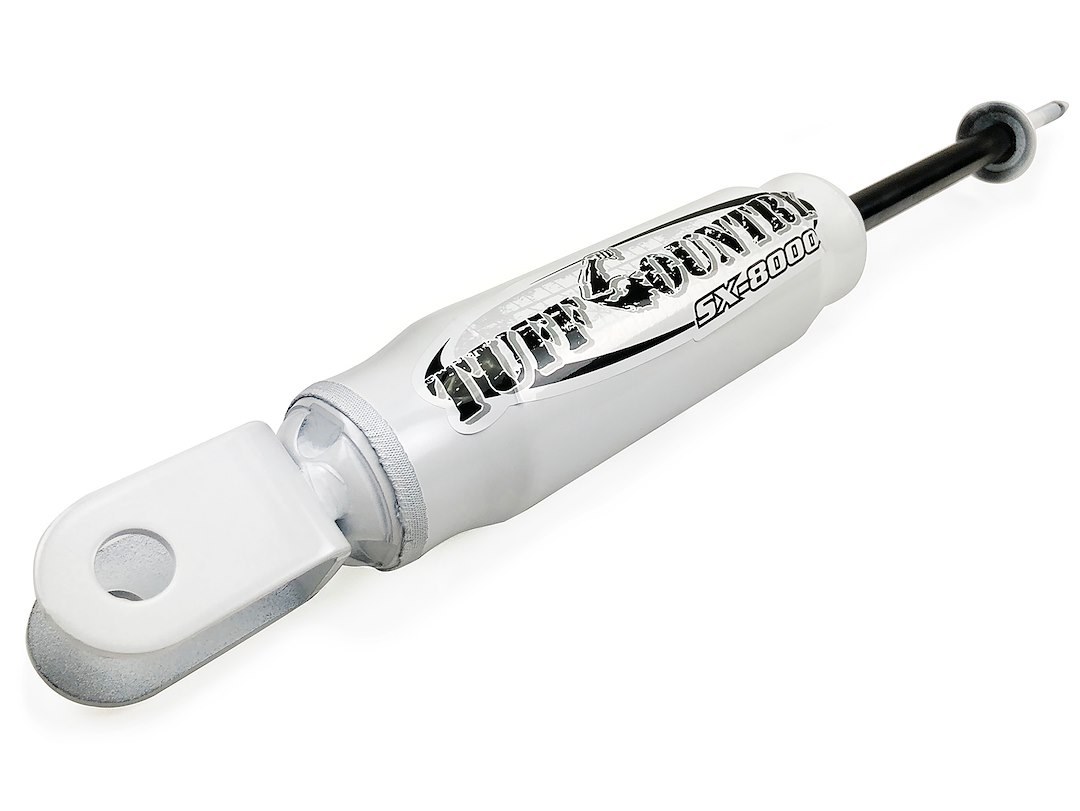 Tuff Country Shock Absorber, SX8000, Nitrogen Gas Charged, Without Reservoir, Non Adjustable, Without Shock Boots, White, Single – 69187