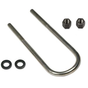 Tuff Country Leaf Spring Axle U Bolt, 10-1/2 Inch Long, 3-1/2 Inch Wide, 9/16 Inch Thread, Round, Single – 96283
