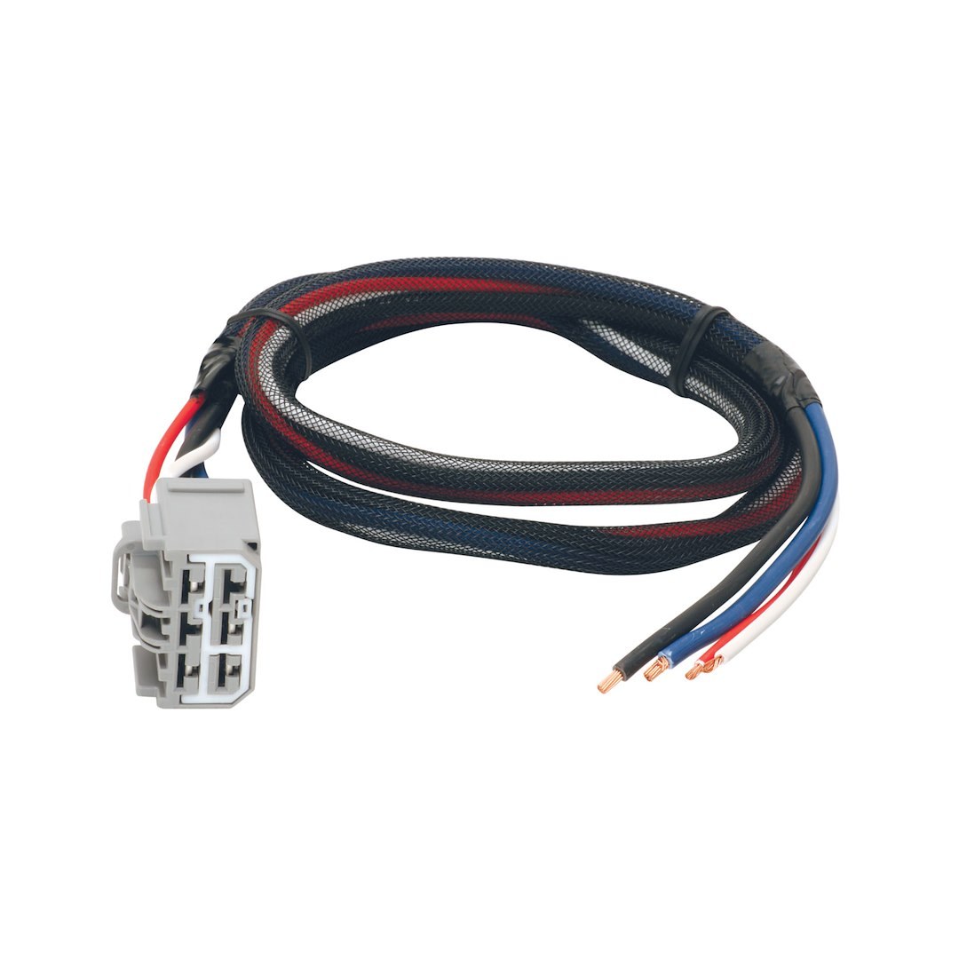 Tow Ready Trailer Brake Control Wiring Harness, Compatible with Any Trailer Brake System, Universal Plug IN, 1 Plug Style – 20269