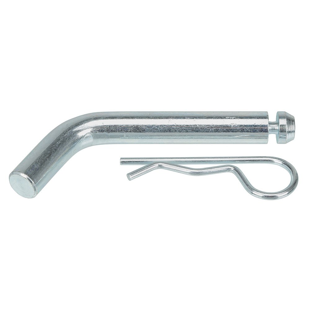 Tow Ready Trailer Hitch Pin, Groved Bent Pin, 5/8 Inch Diameter, For Use with Class III/ IV Hitch, With Clip, Single – 63240