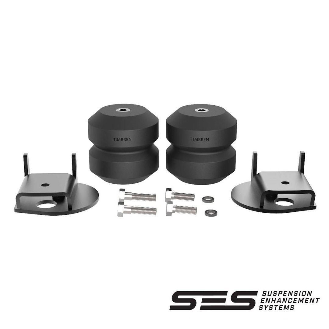 Timbren Helper Spring Kit, Ses (suspension Enhancement Systems), Black Rubber Spring, Frame Mount – FR1504R