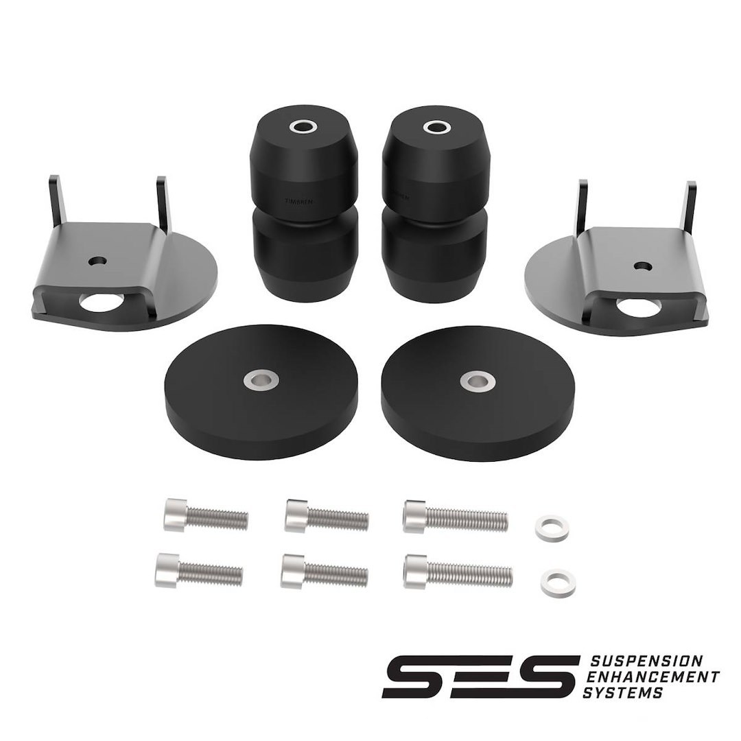 Timbren Helper Spring Kit, Ses (suspension Enhancement Systems), Rubber Spring, Frame Mount, 2,400 Pound Capacity – FR150RB