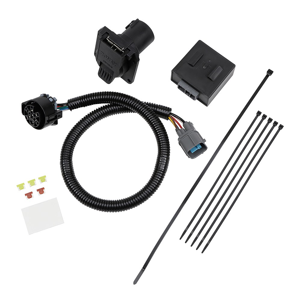 Tekonsha Trailer Wiring Connector, 7-WAY Replacement for OEM Wiring Harness – 118288