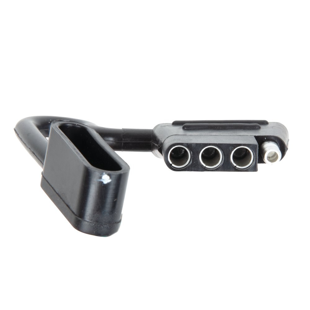Tekonsha Trailer Wiring Connector, T-One, T-One Connector Assembly with Circuit Protected Modulite HD Module, 4-WAY Flat – 118294