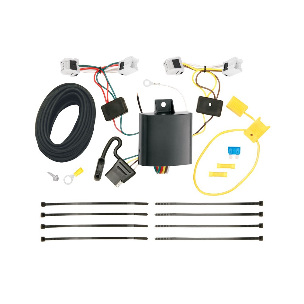Tekonsha Trailer Wiring Connector, T-One, T-One Connector Assembly with Upgraded Circuit Protected Modulite ® HD Module – 118597
