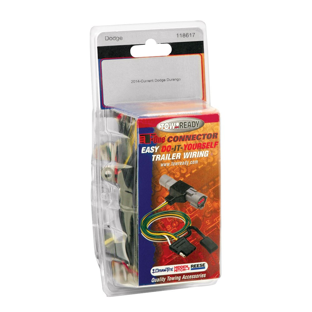 Tekonsha Trailer Wiring Connector, T-One, Connector Assembly with Upgraded Circuit Protected Modulite ® Module – 118617