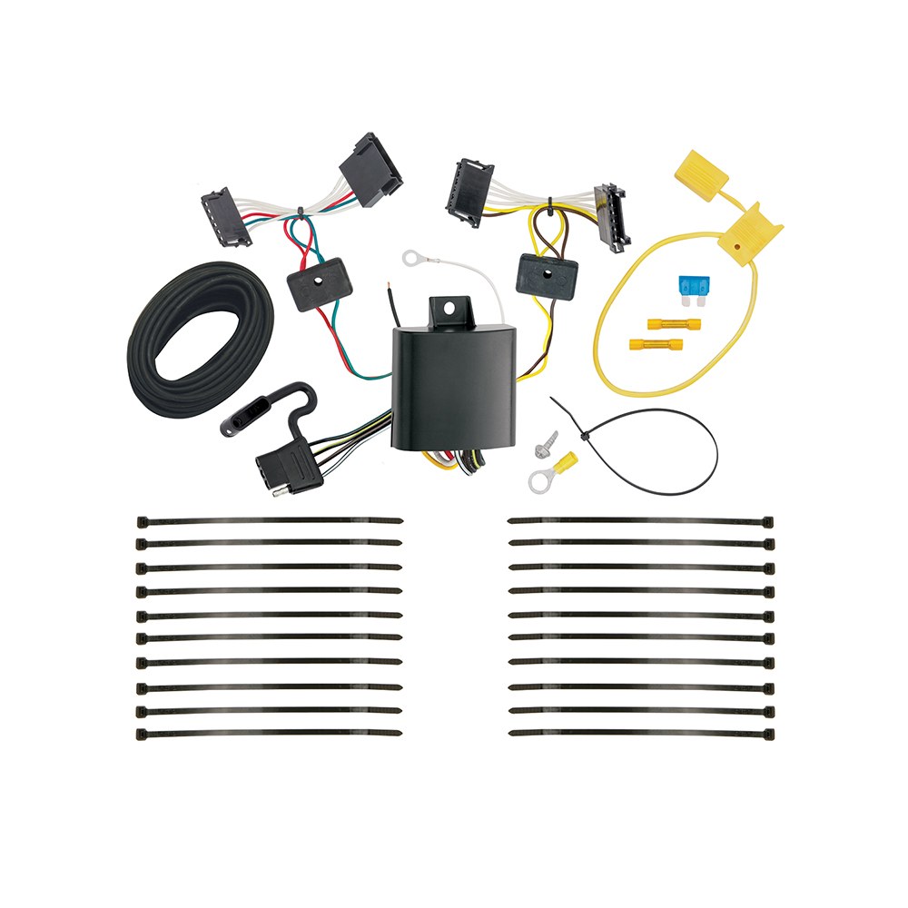 Tekonsha Trailer Wiring Connector, T-One, T-One Connector Assembly with Upgraded Circuit Protected Modulite ® HD Module – 118650