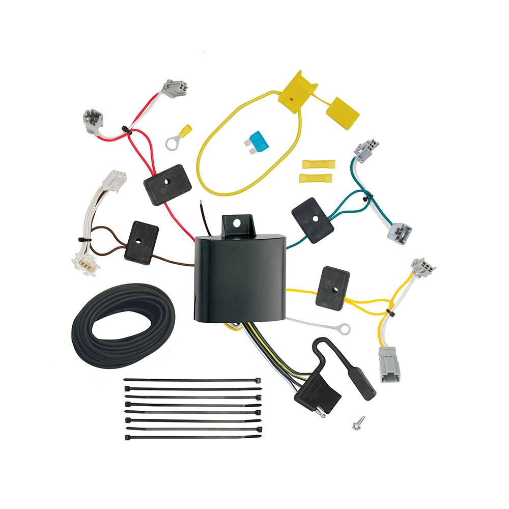 Tekonsha Trailer Wiring Connector, T-One, T-One Connector Assembly with Upgraded Circuit Protected Modulite ® HD Module – 118684