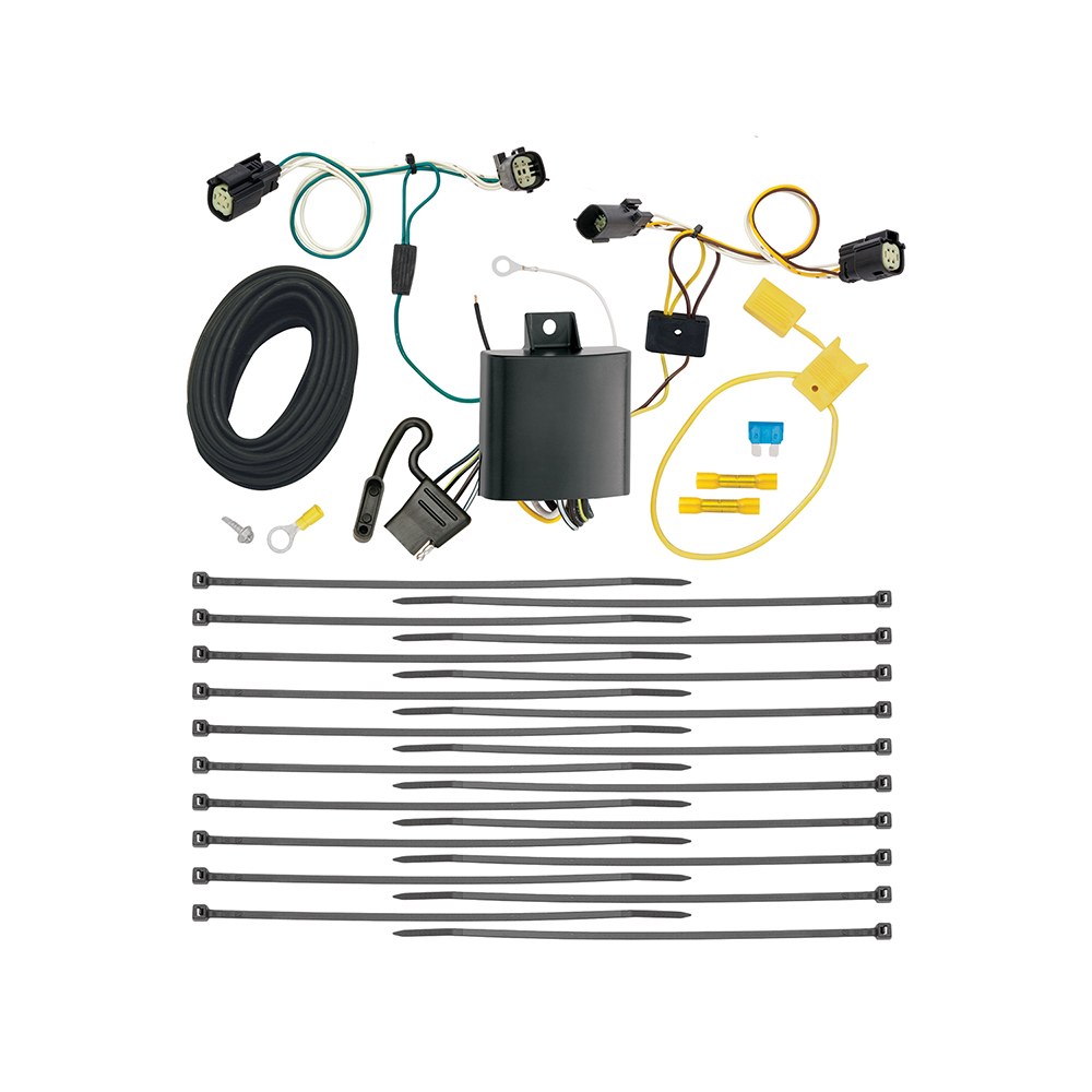 Tekonsha Trailer Wiring Connector, T-One, T-One Connector Assembly with Upgraded Circuit Protected Modulite ® HD Module – 118712