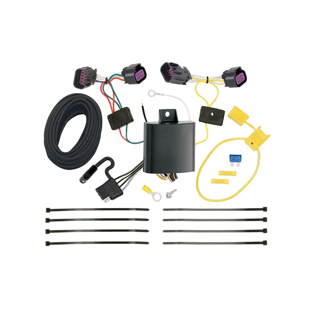 Tekonsha Trailer Wiring Connector, T-One, T-One Connector Assembly with Upgraded Circuit Protected Modulite ® HD Module – 118719