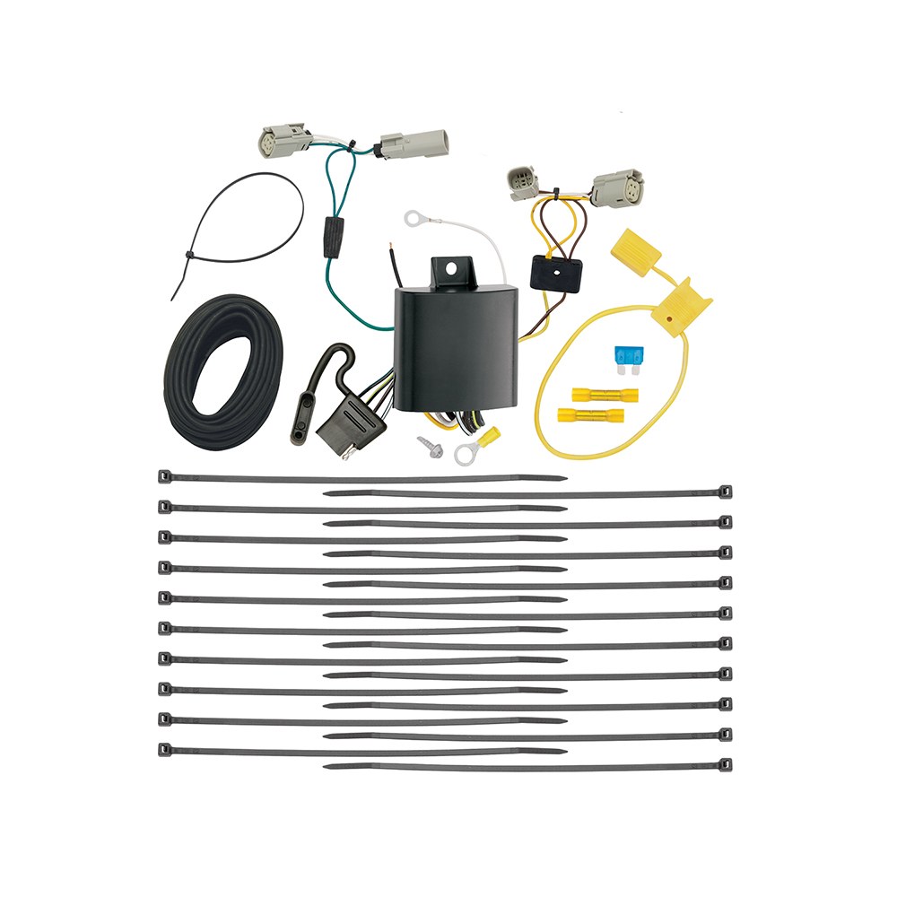 Tekonsha Trailer Wiring Connector, T-One, T-One Connector Assembly with Upgraded Circuit Protected Modulite ® HD Module – 118722