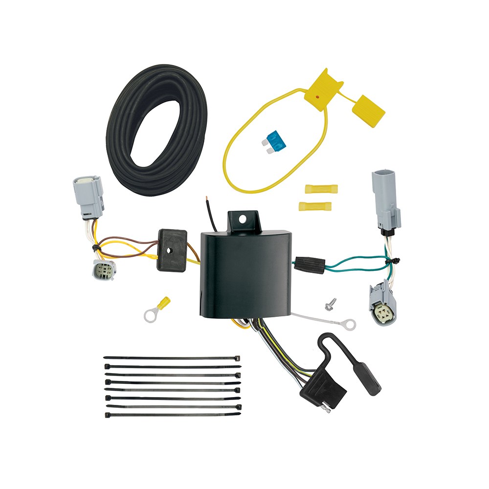 Tekonsha Trailer Wiring Connector, T-One, T-One Connector Assembly with Upgraded Circuit Protected Modulite ® HD Module – 118723