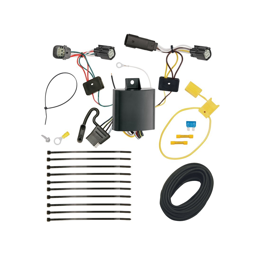 Tekonsha Trailer Wiring Connector, T-One, T-One Connector Assembly with Upgraded Circuit Protected Modulite ® HD Module – 118726