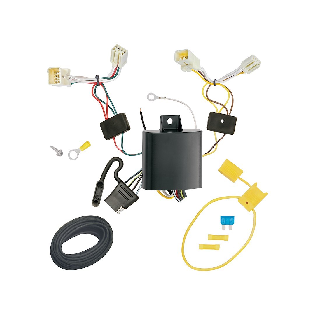 Tekonsha Trailer Wiring Connector, T-One, T-One Connector Assembly with Upgraded Circuit Protected Modulite HD Module – 118769