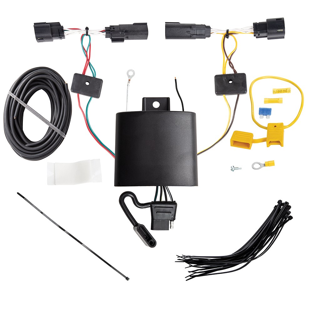 Tekonsha Trailer Wiring Connector, T-One, T-One Connector Assembly with Upgraded Circuit Protected Modulite HD Module – 118816